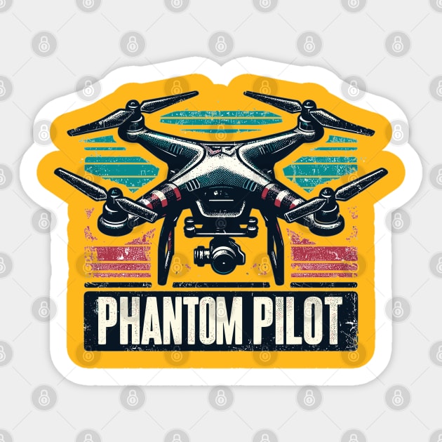 Drone Pilot Sticker by Vehicles-Art